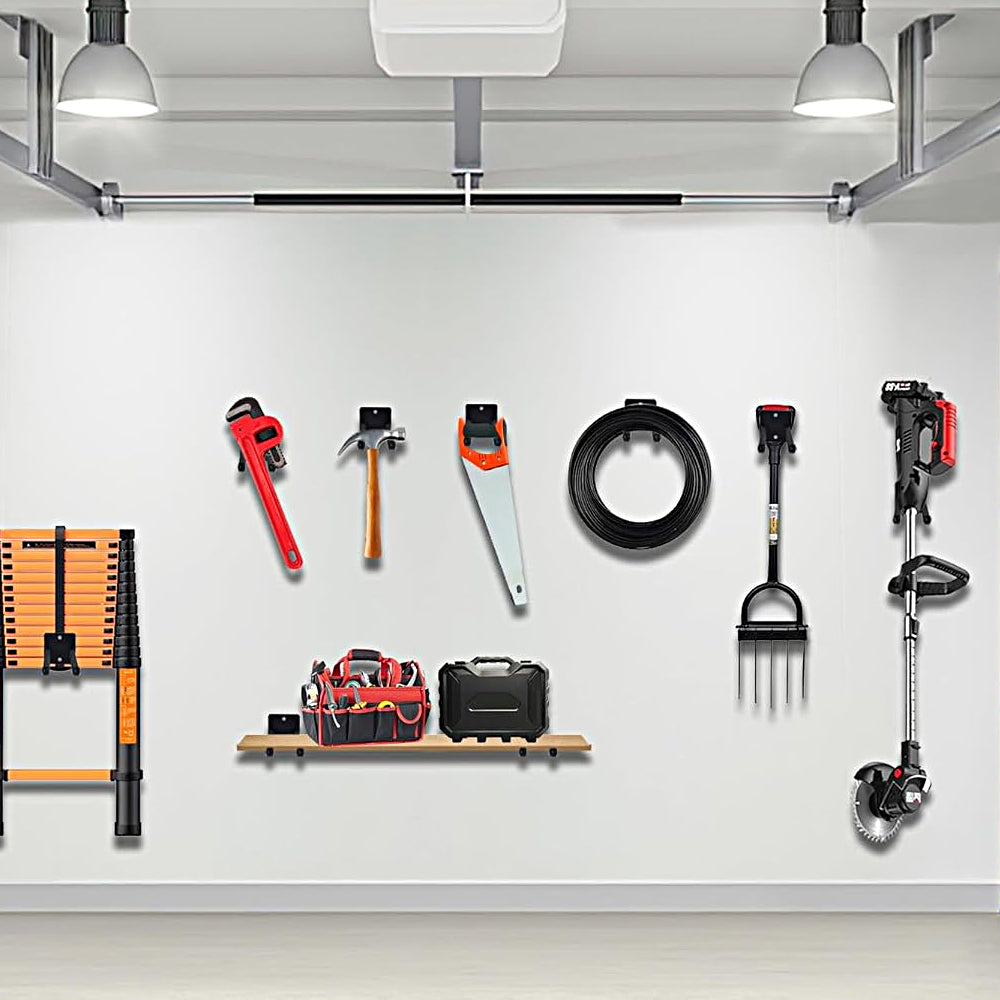 4Pcs Heavy Duty Wall Mount Garage Storage Hooks