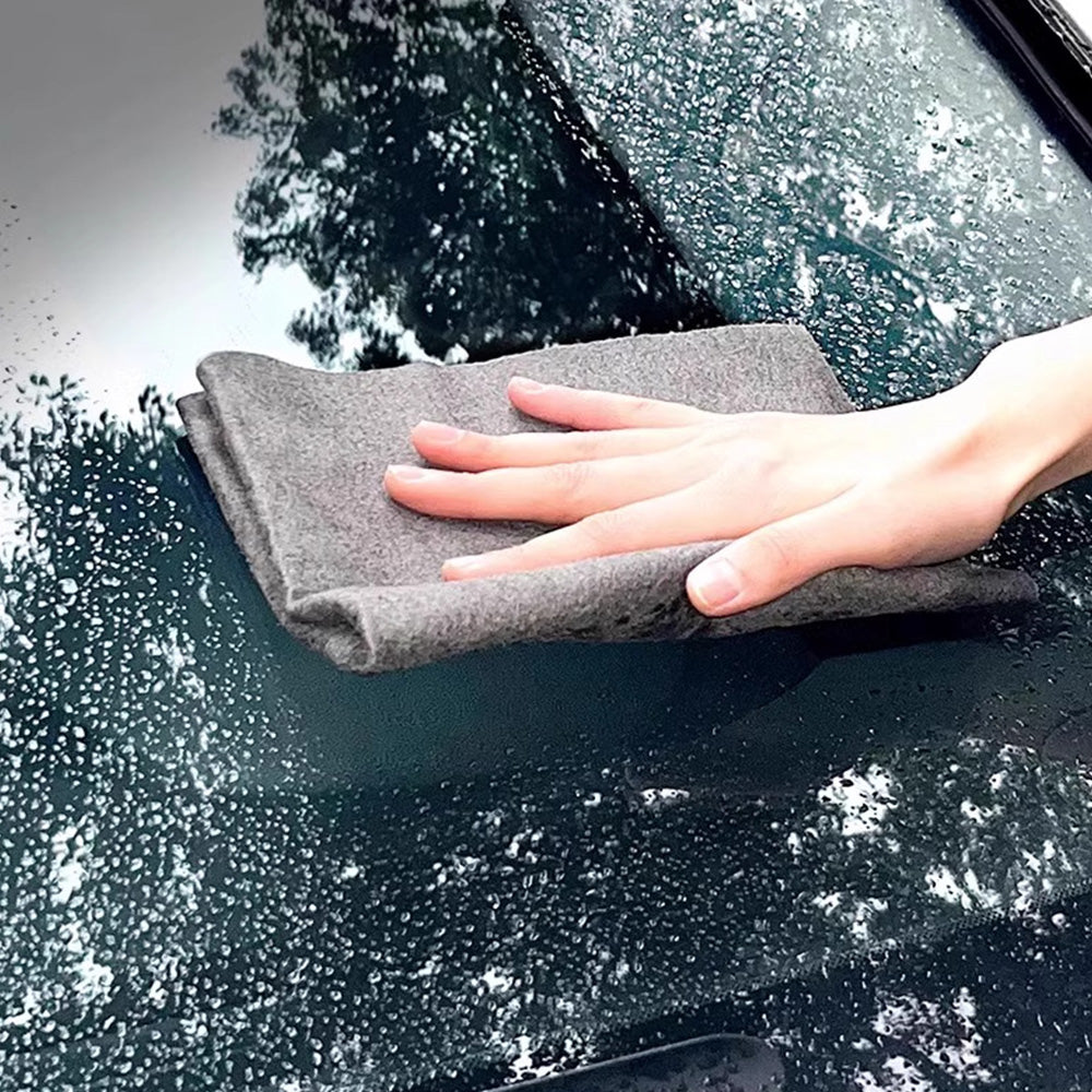 5 Pack Thick Streak Free Cleaning Cloths for Auto Windows Glass Mirrors