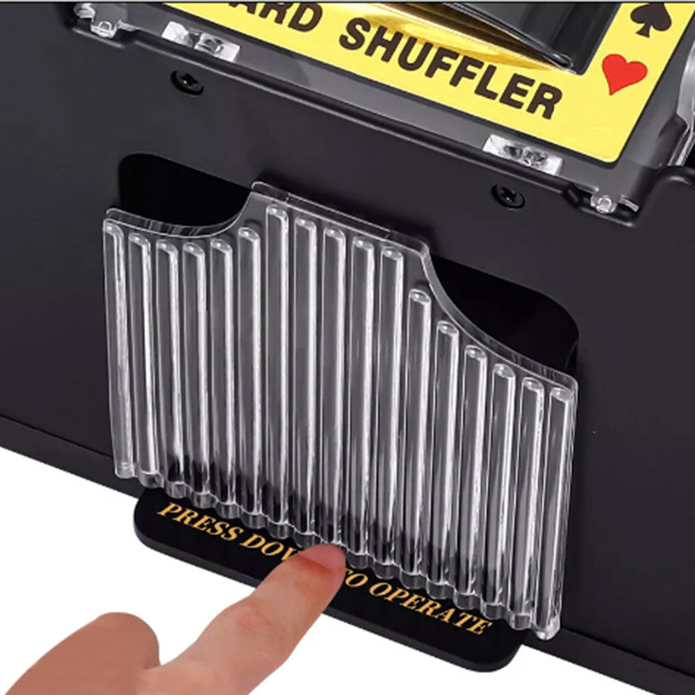4-Deck Automatic Card Shuffler USB Card Shuffling Machine For Poker Card Games