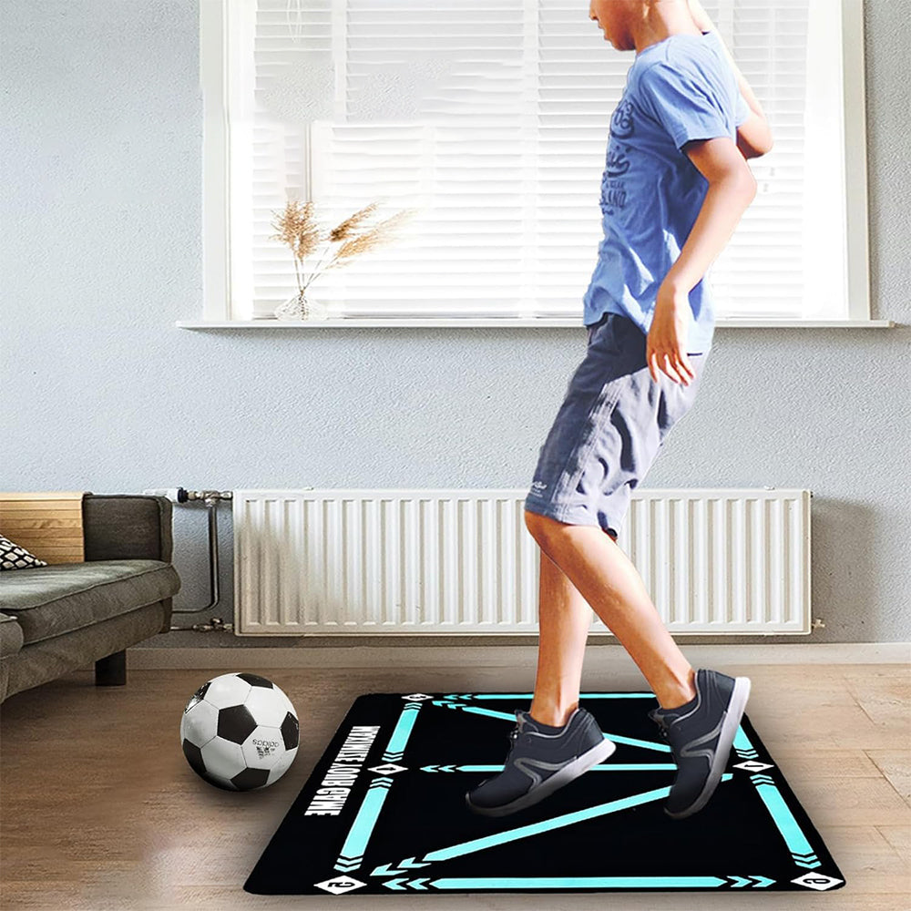 Anti-Slip Football Footstep Training Mat