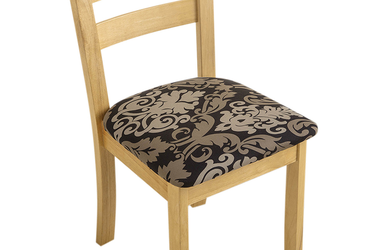 2Pcs Chair Seat Cover Stretch Chair Covers Washable Seat Cushion Slipcovers -ST1