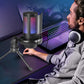 USB Gaming Microphone With RGB Indicator And Tripod Stand Condenser Microphone