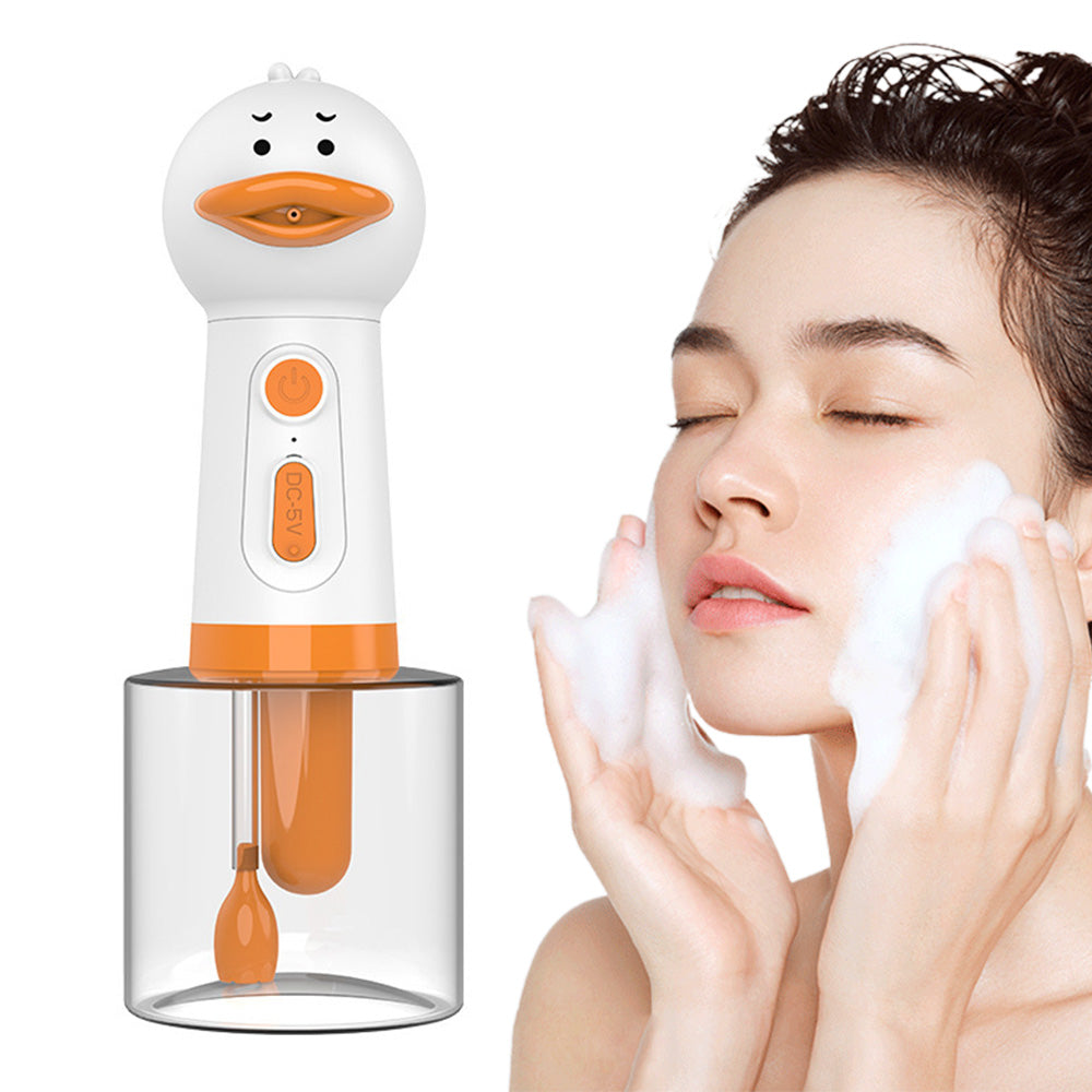 Electric Foaming Shampoo Dispenser Rechargeable Soap Dispenser For Pet Bathing Kitchen Sink Toilet Cleaning
