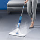 Double-sided Movable 2-in-1 Squeegee Mop with 5 Mop Cloth for Window Floor Cleaning