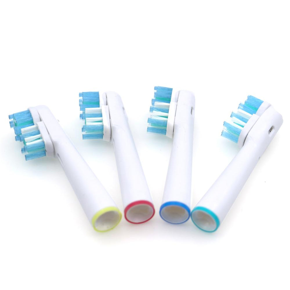 8 Pack Dual Clean Replacement Brush Heads Compatible with Oral-B Electric Toothbrush