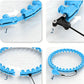32 Section Detachable Weighted Hula Hoop Adjustable 26 to 58 Inches