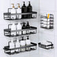 5Pcs Shower Caddy Adhesive Bathroom Wall Organizer Rack