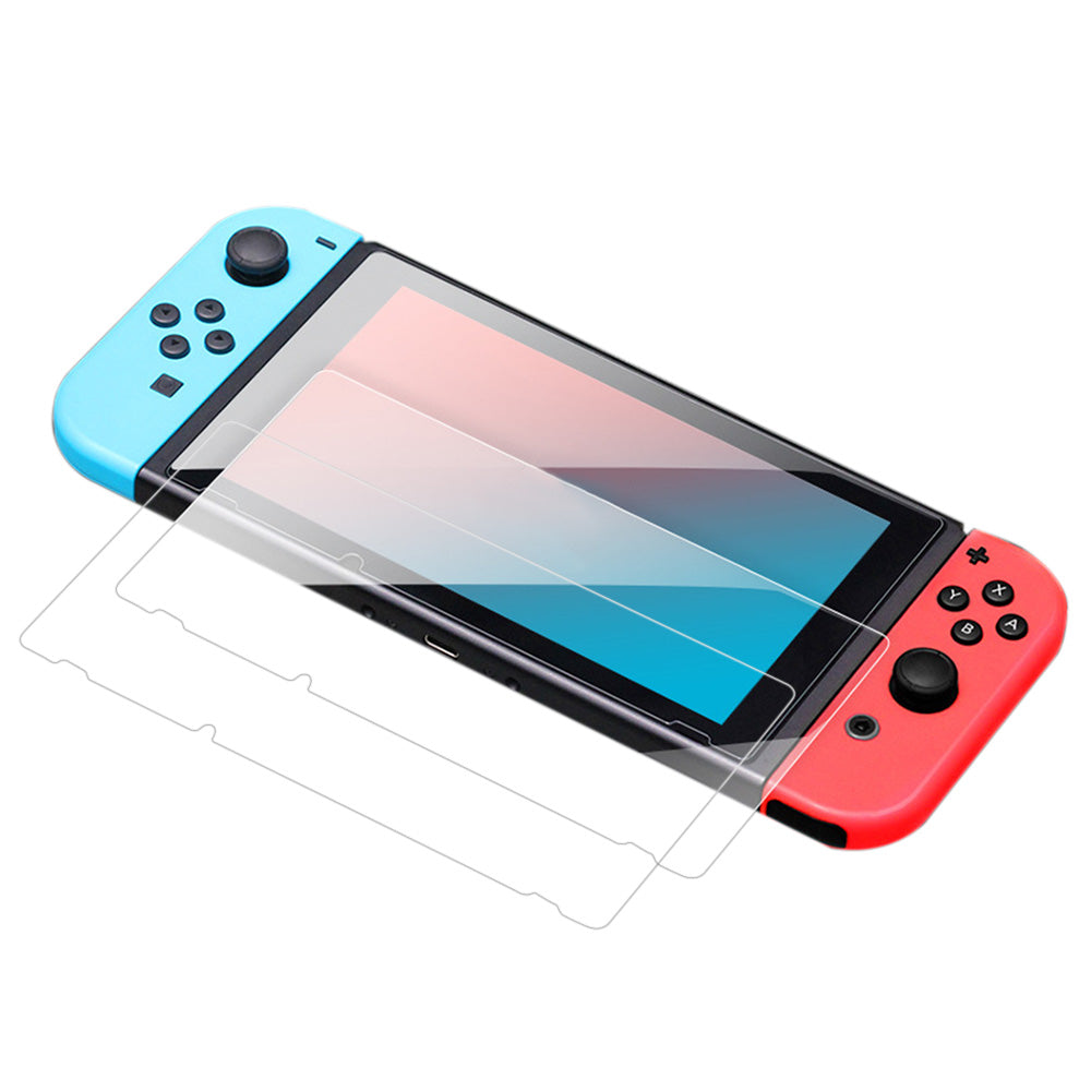 2Pcs HD Screen Protectors for Nintendo Switch