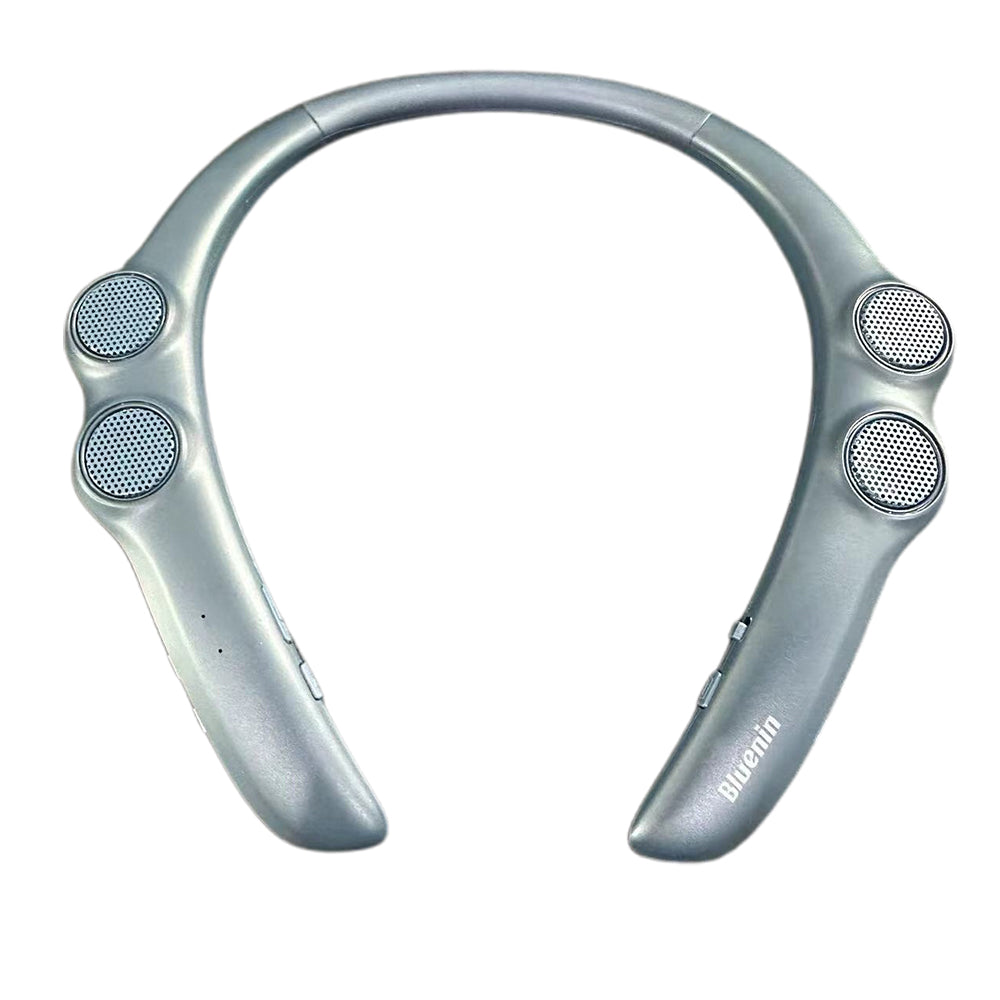 Neckband Bluetooth Speaker Wireless Wearable Speaker with 3D Stereo Sound and Mic