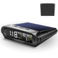 Wireless Car HUD HEAD-UP DISPLAY Solar Panel Digital Speedometer
