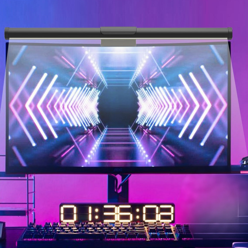 Computer Monitor Light Bar with 5 Modes LED Screen Light Bar for Home Office School