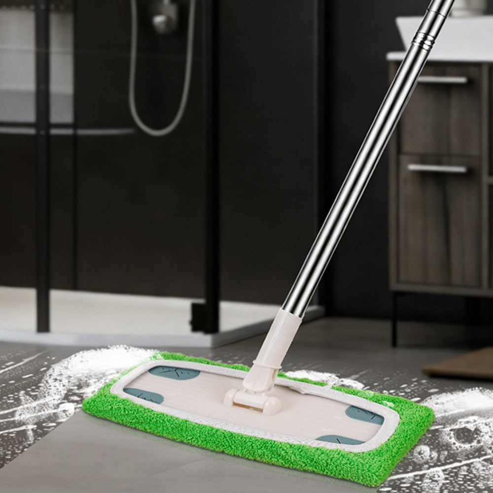 Washable Mop Pad Replacement Head with Reusable Microfiber Cloths