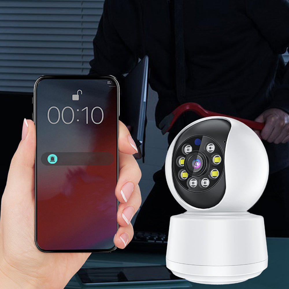 360 Degree Panoramic View Color Night Vision WiFi Surveillance Camera