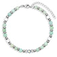 Gift for Women Moonstone Bracelet Amazonite Jasper Stainless Steel Bracelet