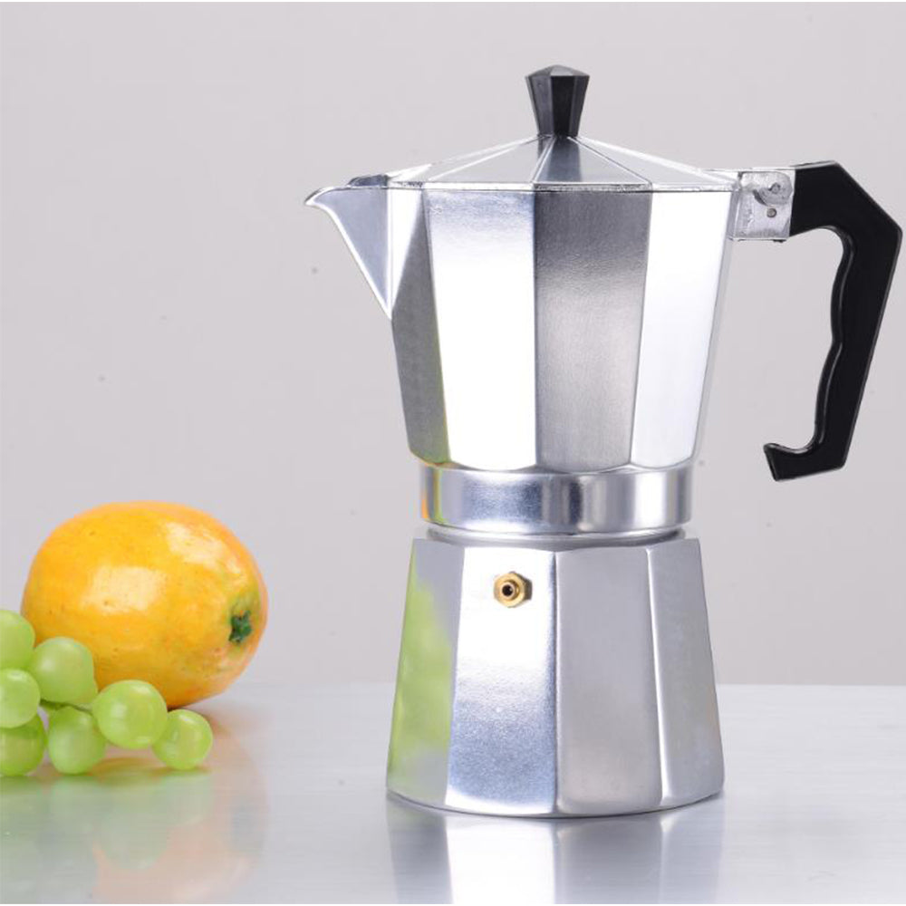 Coffee Maker Moka Percolator Stove Top Espresso Latte Stainless Pot