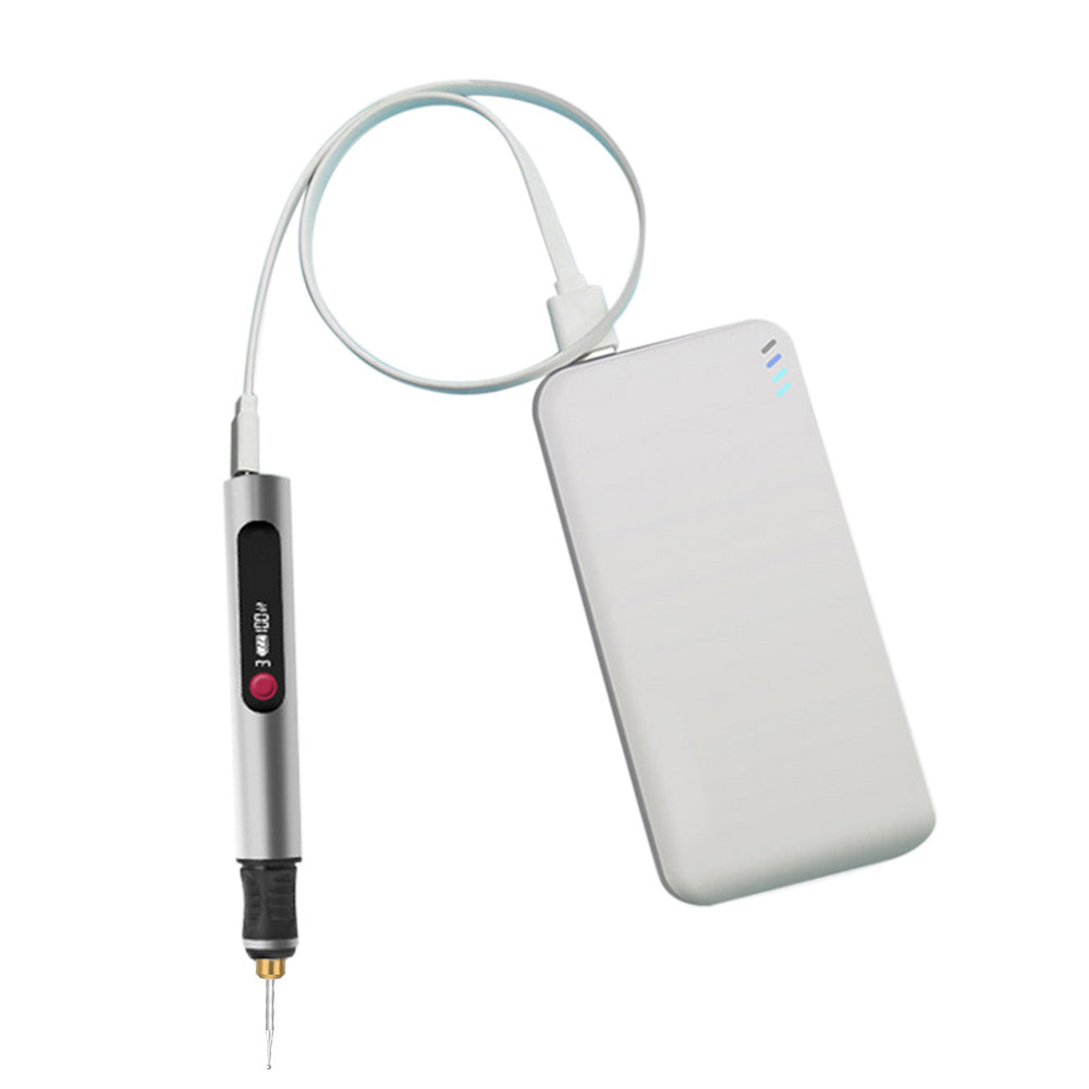 Electric Engraving Pen with 30 Bits 3-Speed Adjust Engraving Pen for Metal Wood Glass