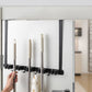 2Pcs Mop Broom Hanging Holder Over The Door