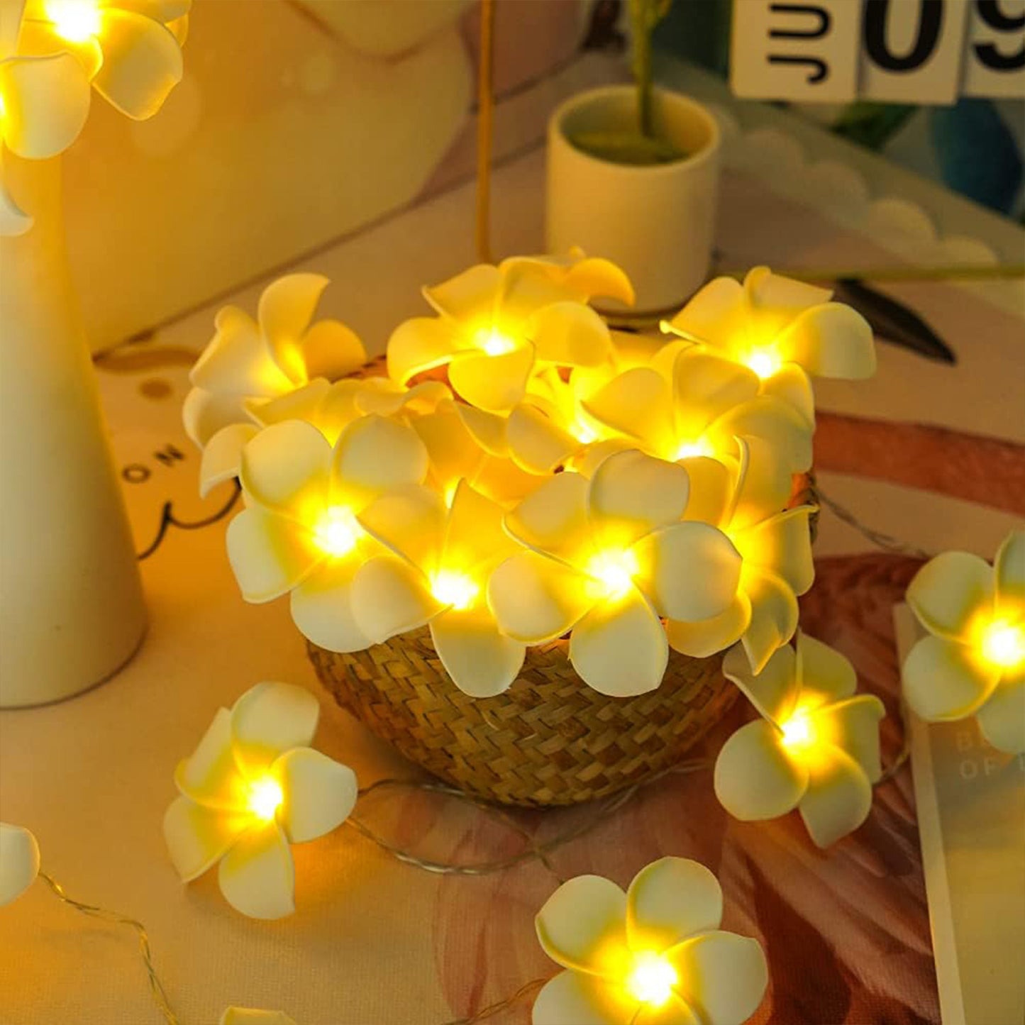 20/30 LEDs Sloar String Light Lemon Decor Fairy String Lights