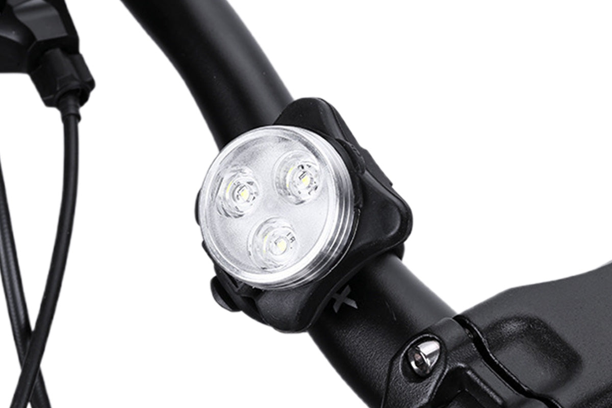 2Pcs USB Rechargeable Bike Lights Front and Rear LED Set