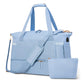 37L Women Fitness Travel Bag Waterproof Pocket USB Charging Carry On Overnight Bag