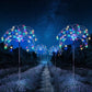 5Pcs Solar Firework Lights Water-resistant Outdoor Stake Lights