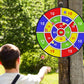 72CM Large Dart Board For Kids With 12 Sticky Balls Double-Sided Dart Board Game