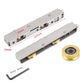 2 PCS Stainless Steel Sliding Door Roller Durable Bottom Guide Wheel for Glass Door