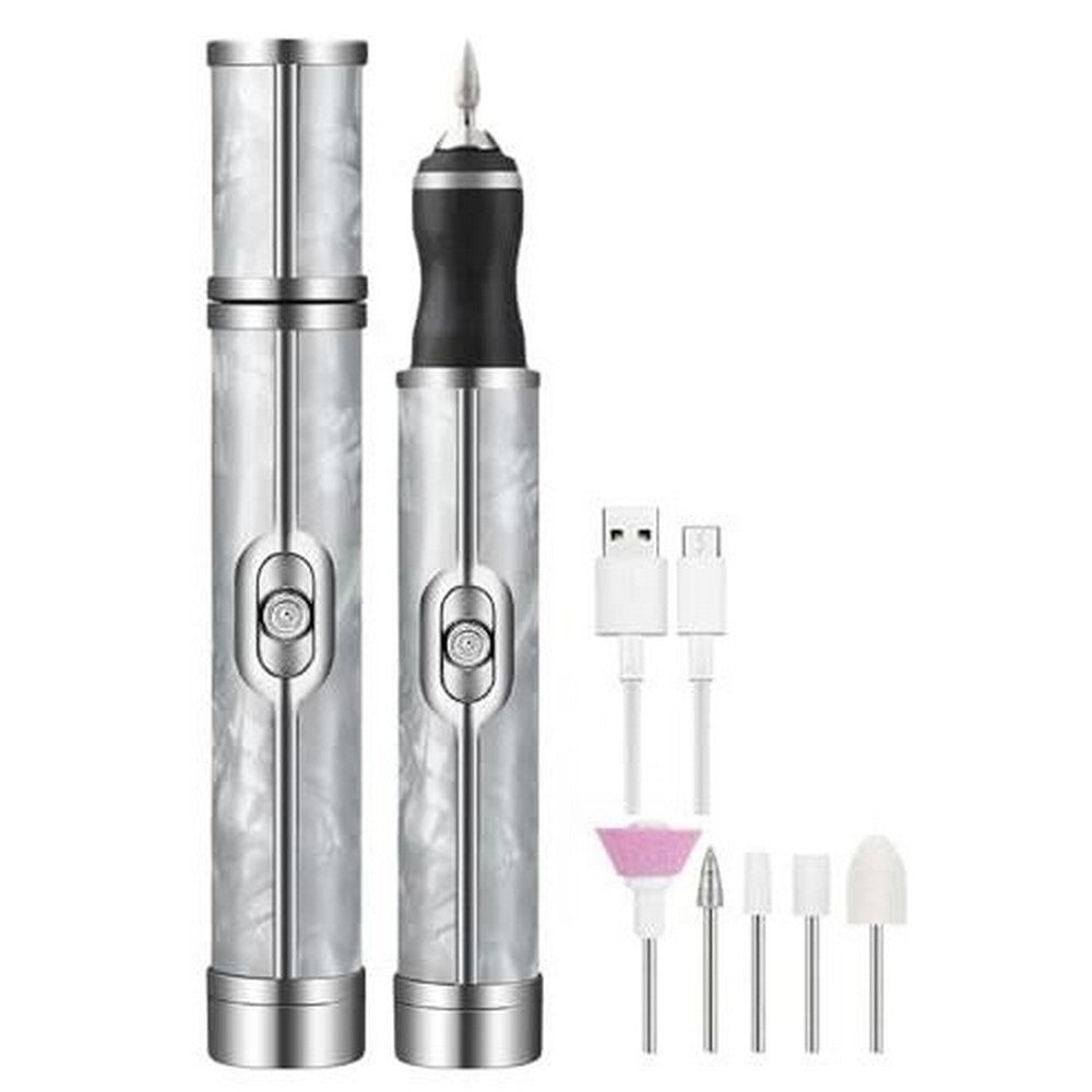 Electric Toe Nail Grinder Set for Thick Toenails Professional Pedicure Manicure