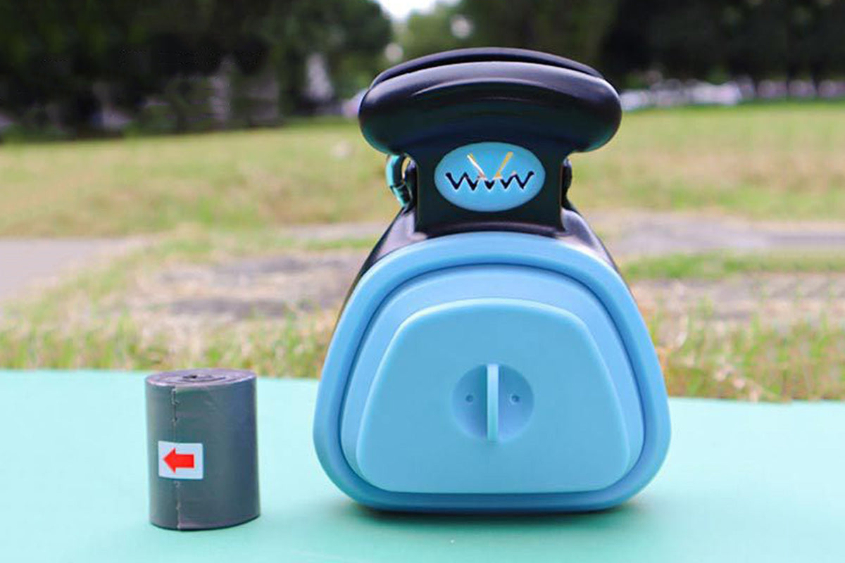 Handheld Pet Pooper Scooper Easy Pickup Cleaner Foldable Pet Poop Grabber