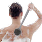 Silicone Body Brush Bath Brush Back Scrubber Long Handle Bath Shower Brush