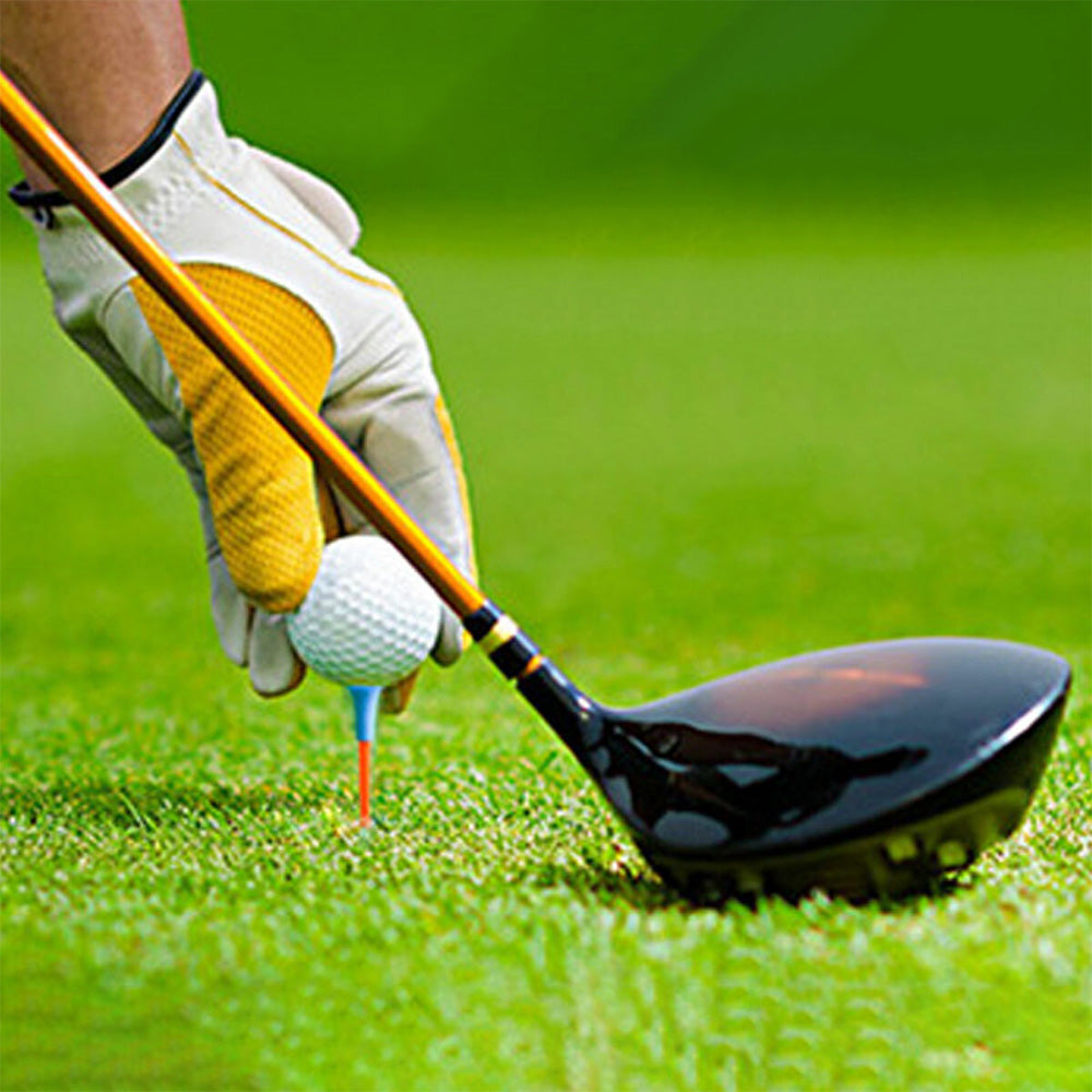 100Pcs 83mm Rubber Golf Tees for Reducing Spin and Improving Accuracy