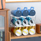 Stackable Clear Storage Rack for Wine Bottle Cup