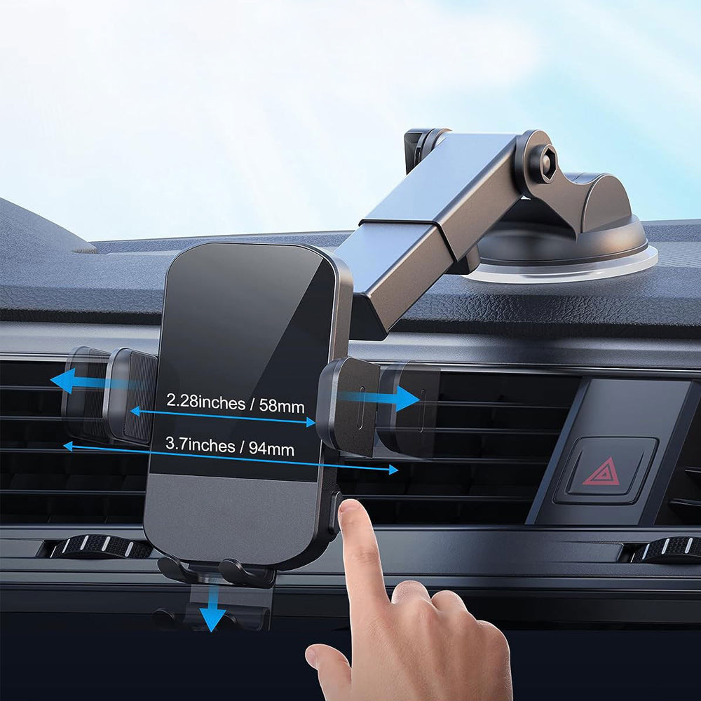 USB Plug Wireless Charger Car Phone Holder for iPhone Samsung