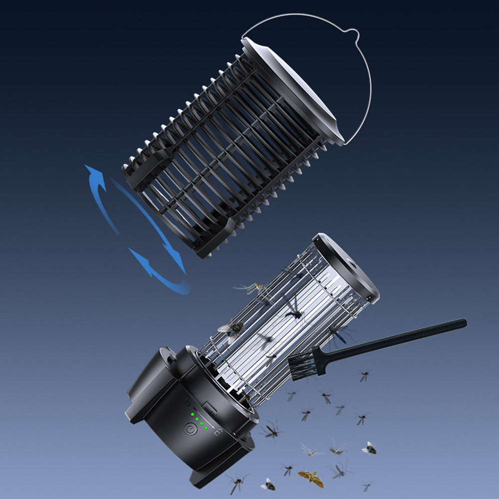 Rechargeable Fly Zapper Insect Killer Mosquito Catcher for Indoor and Camping