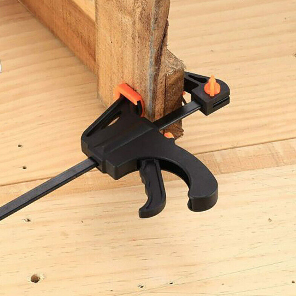 4 Pack Mini Bar Clamps for Woodworking F Type Clamps for Manual Work DIY Handmade Craft