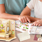 DIY Miniature Dollhouse Kit 3D Puzzle Dollhouse Toy with Dust Cover and Light