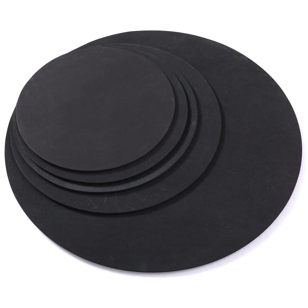 10Pcs Drum Mute Pads Silencer Drumming Practice Rubber Foam Pad Silencer Rubber Kit