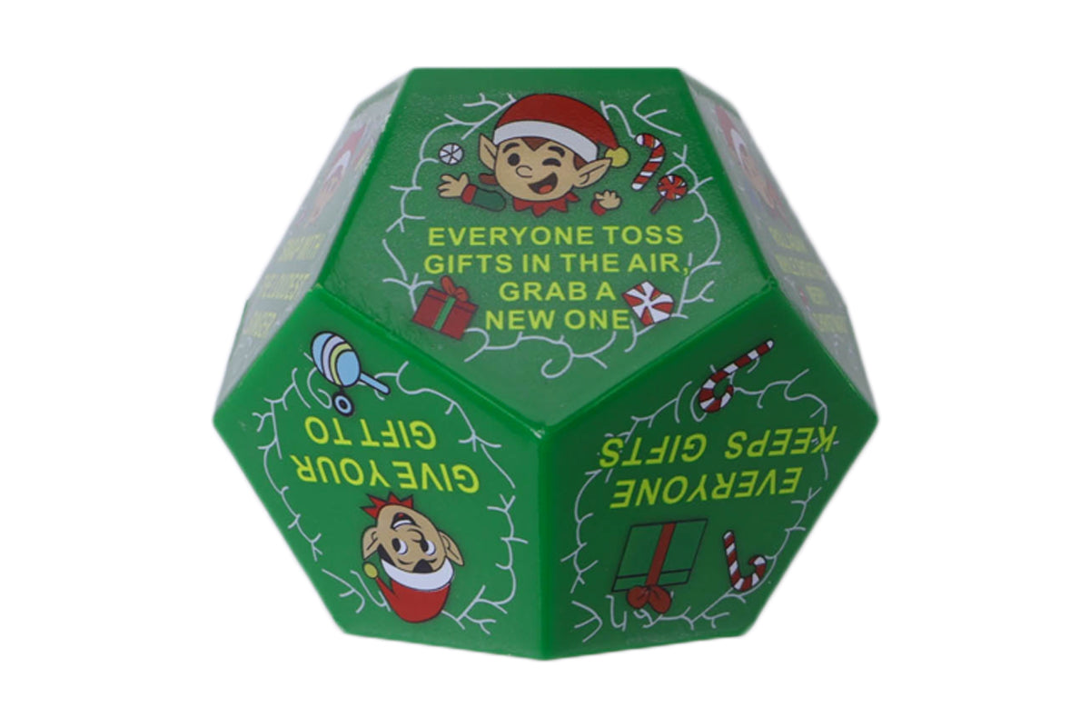 2Pcs Hilarious Exchange Party Game Dice Santa swap Gift Exchange dice