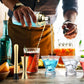 Glass Cocktail Shaker Leakproof Drinks Shaker Ice Shaker Home or Bar Use