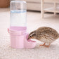 Bird Waterer Automatic Gravity Drinking Fountain for Cage with Anti Drowning Tray