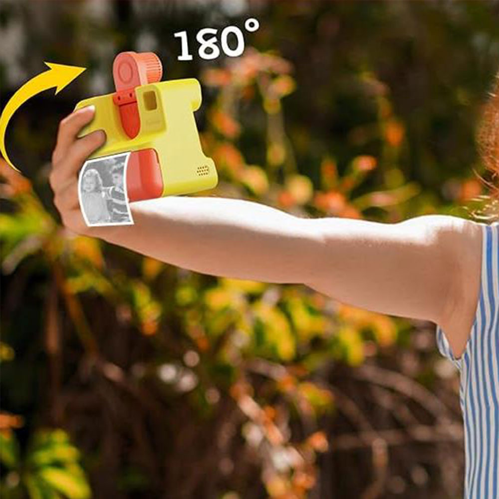 1080P Instant Print Camera Toy HD Selfie Digital Video Cameras with Print Papers and 32GB SD Card