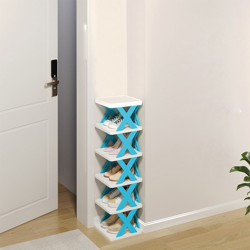 Stackable Shoe Rack Multi-layer Storage Shoes Shelf Space Saving Shoe Organizer