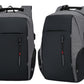 Reflective Laptop Backpack with USB Charging Port Anti-thief Travel Business Backpack