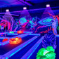 96 LED Purple USB Stage Ambient Light for Halloween Christmas Party