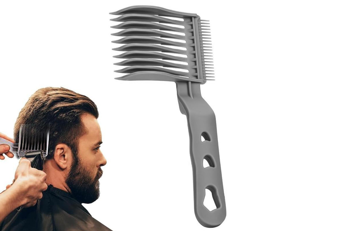 Professional Barber Auxiliary Hair Cutting Comb for Men Hair Styling Tool