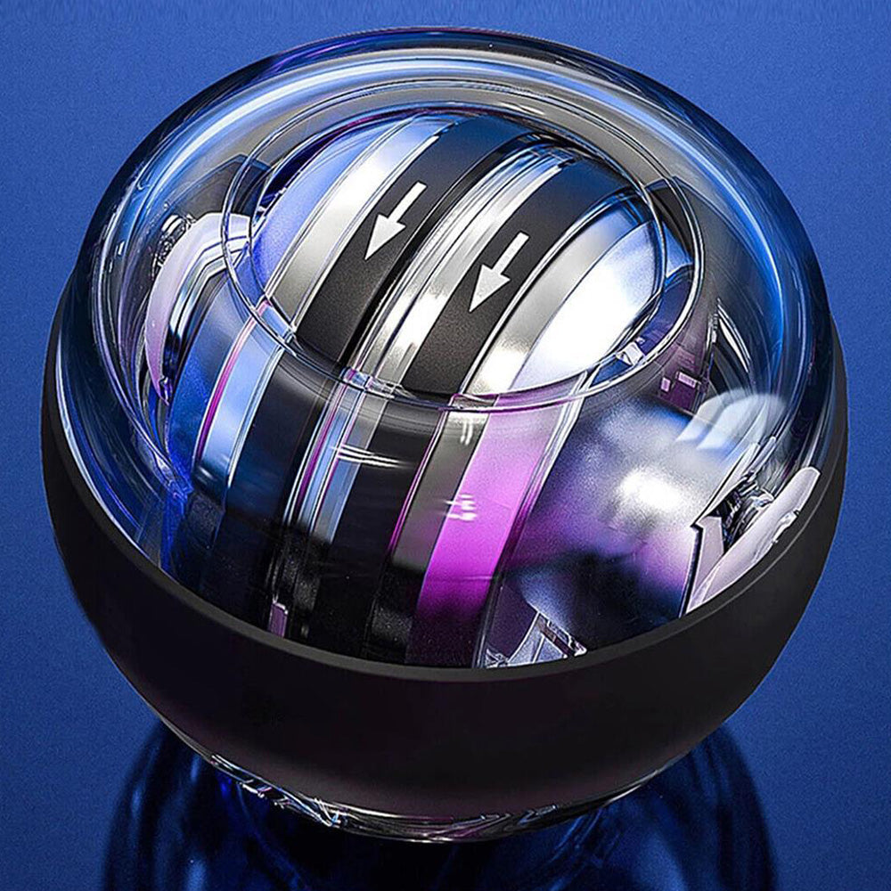 6 Colors LED Gyroscope Wrist Exercise Ball Strength Trainer Muscle Training