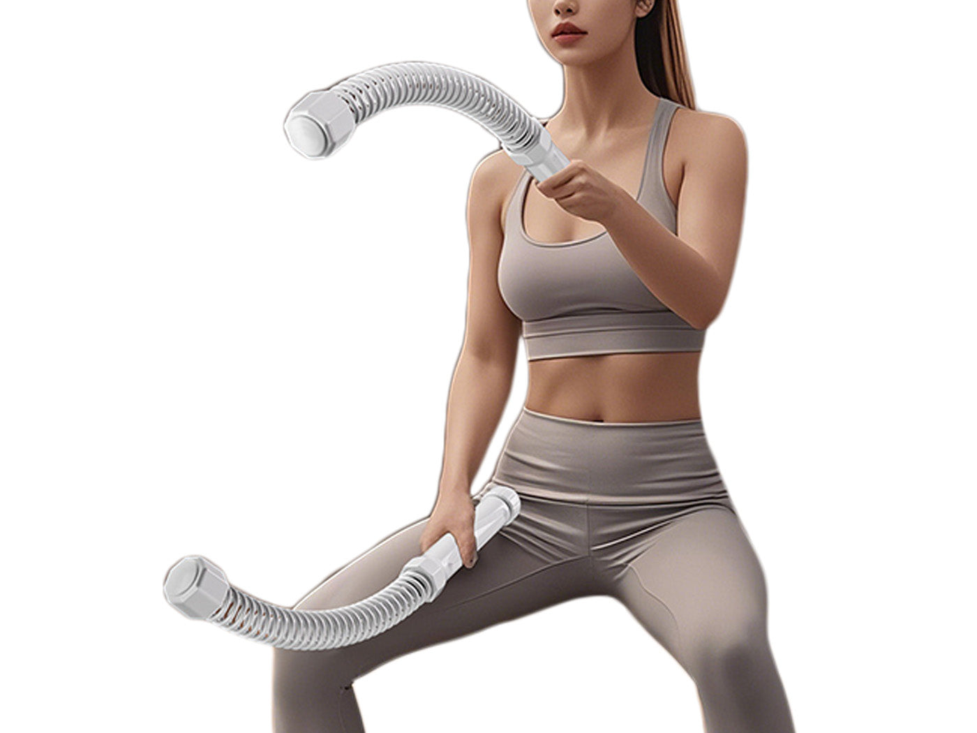 Ropeless Battle Ropes for Home Gym Workout Exercise Ropes for Fitness Beginners