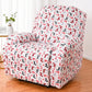 Christmas Recliner Chair Cover Sofa Slipcover with Side Pocket