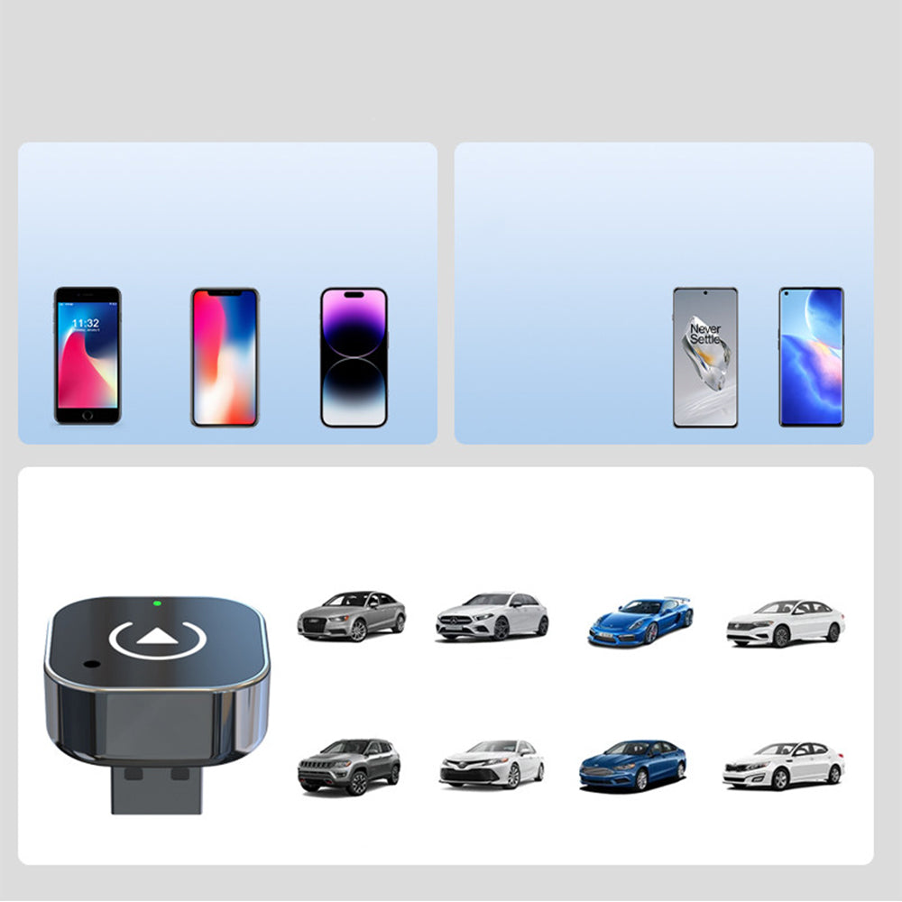 Wireless CarPlay Adapter Wired to Wireless CarPlay Adapter