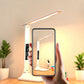 Desk Lamp For Home Office With LCD Display Rechargeable Portable